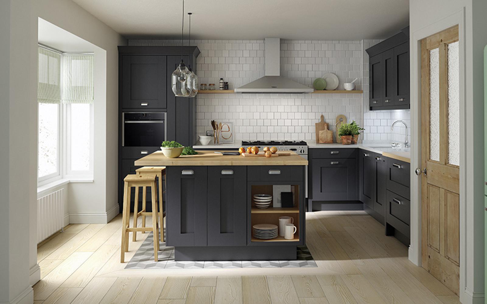 Second Nature Kitchens | Milbourne Charcoal