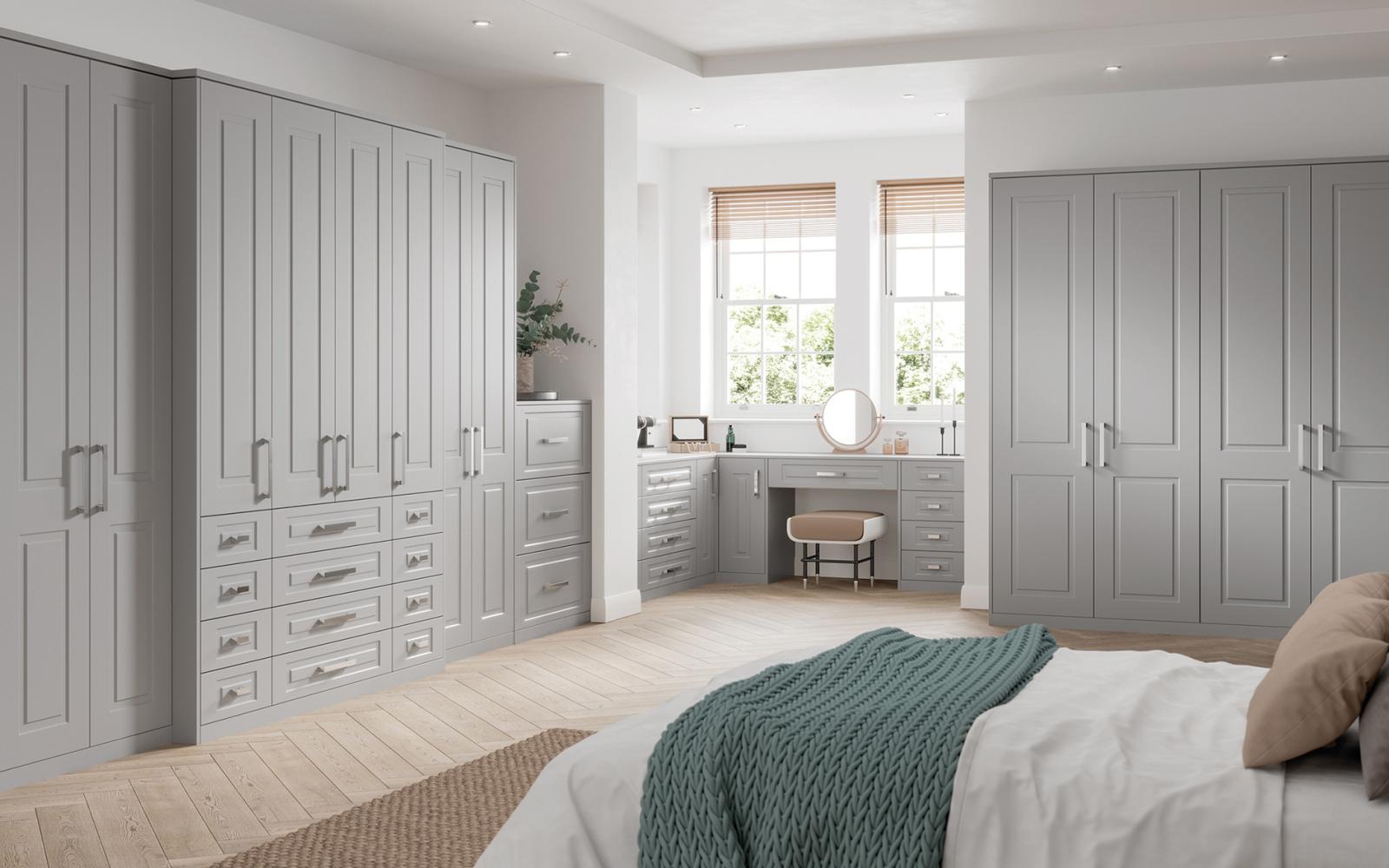 Grosvenor Grey Mist Bedroom